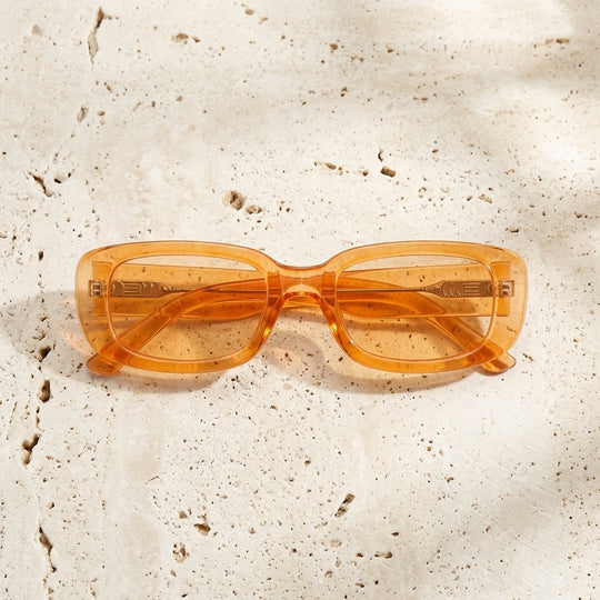 Ibiza sunglasses by Iris Frames, Mediterranean colorway designer frames