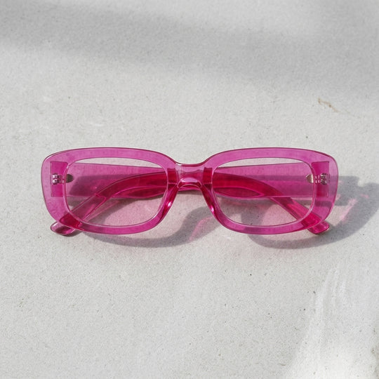 Ibiza sunglasses by Iris Frames, bold beach day designer frames