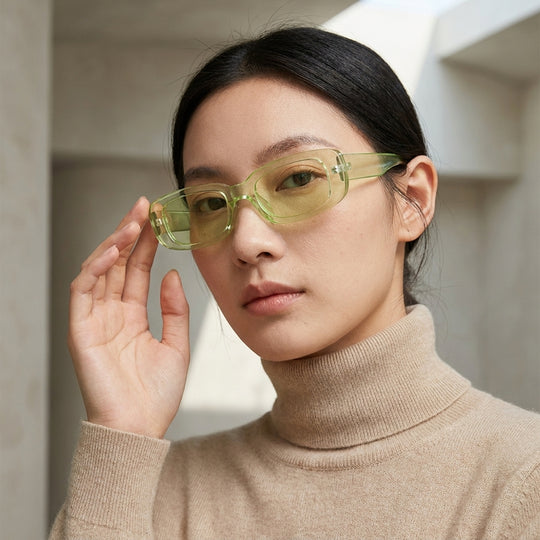 Ibiza sunglasses by Iris Frames, bold Mediterranean coastal eyewear