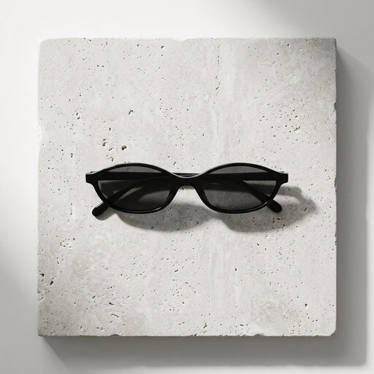 Monaco sunglasses by Iris Frames, Shadow colorway luxury acetate frames